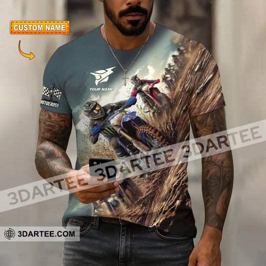 Unisex Shirt - Custom Motocross Player Shirt T-shirt