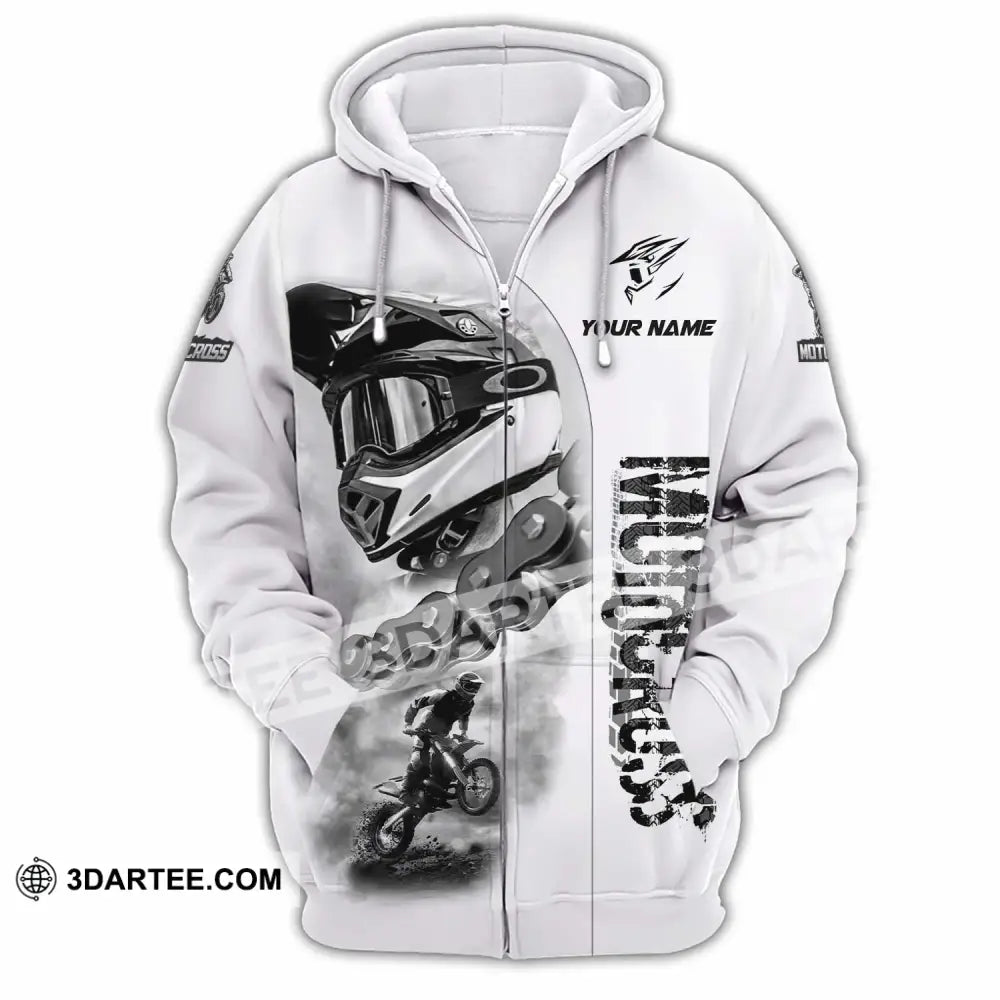 Unisex Shirt - Custom Motocross Shirt - Zipper Hoodie / S - T-shirt