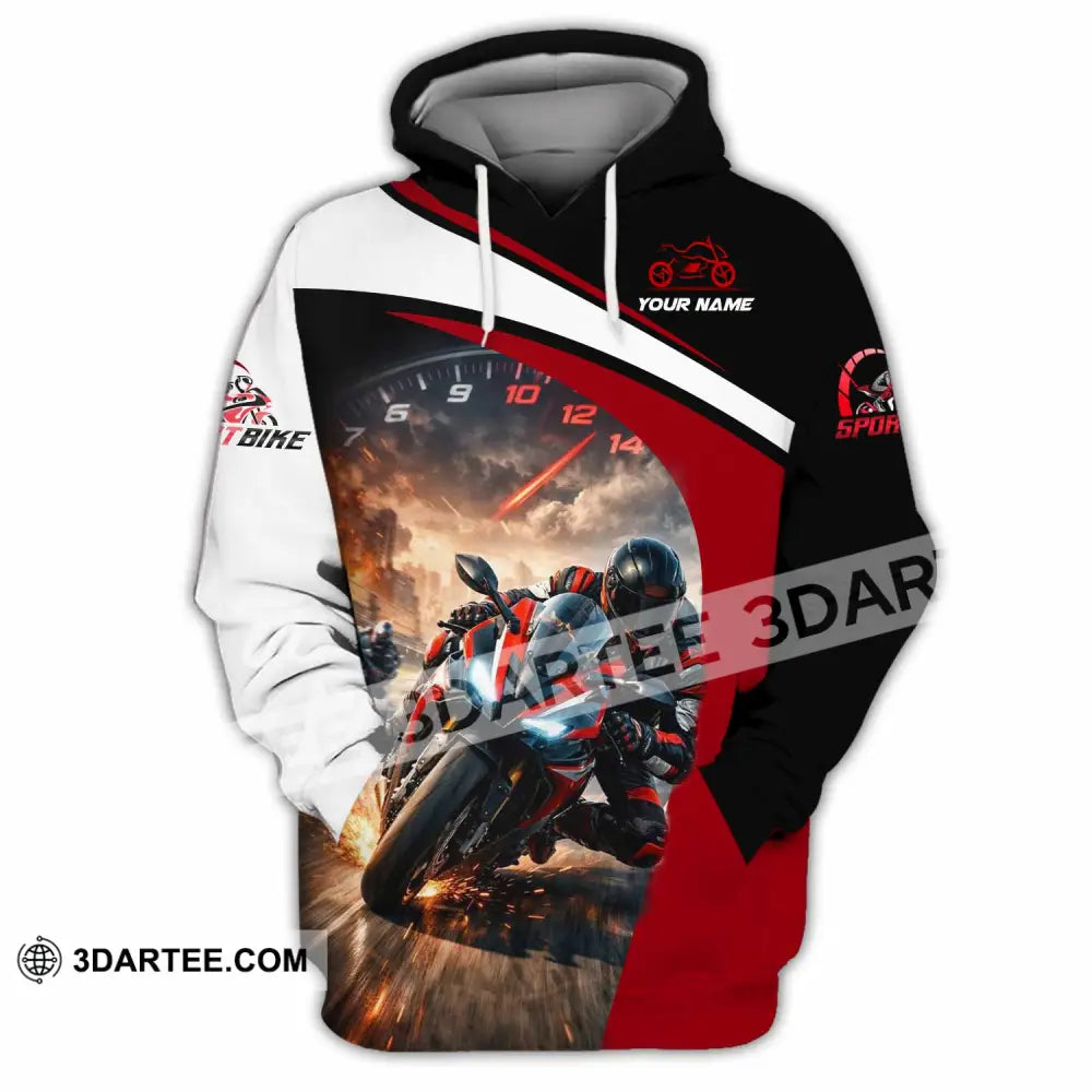 Unisex Shirt - Custom Motorbike Shirt - Hoodie / S - T-shirt