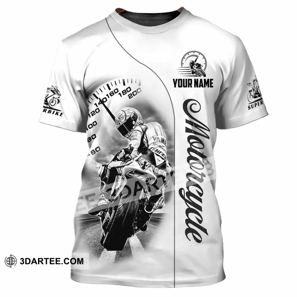 Unisex Shirt - Custom Motorcycle 3D Shirt T-Shirt / S T-shirt