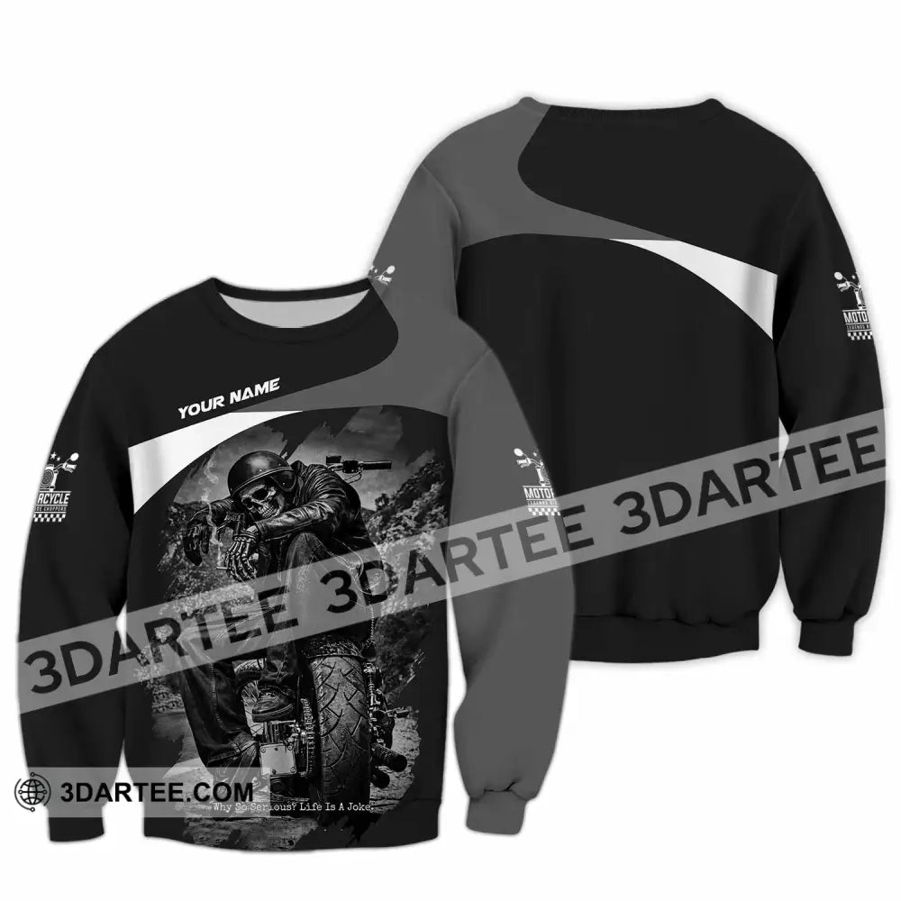 Unisex Shirt - Custom Motorcycle Shirt - Long Sleeve / S - T-shirt