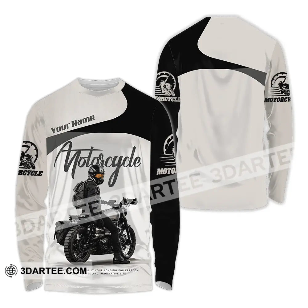Unisex Shirt - Custom Motorcycle Shirt - Long Sleeve Shirt / S - T-shirt