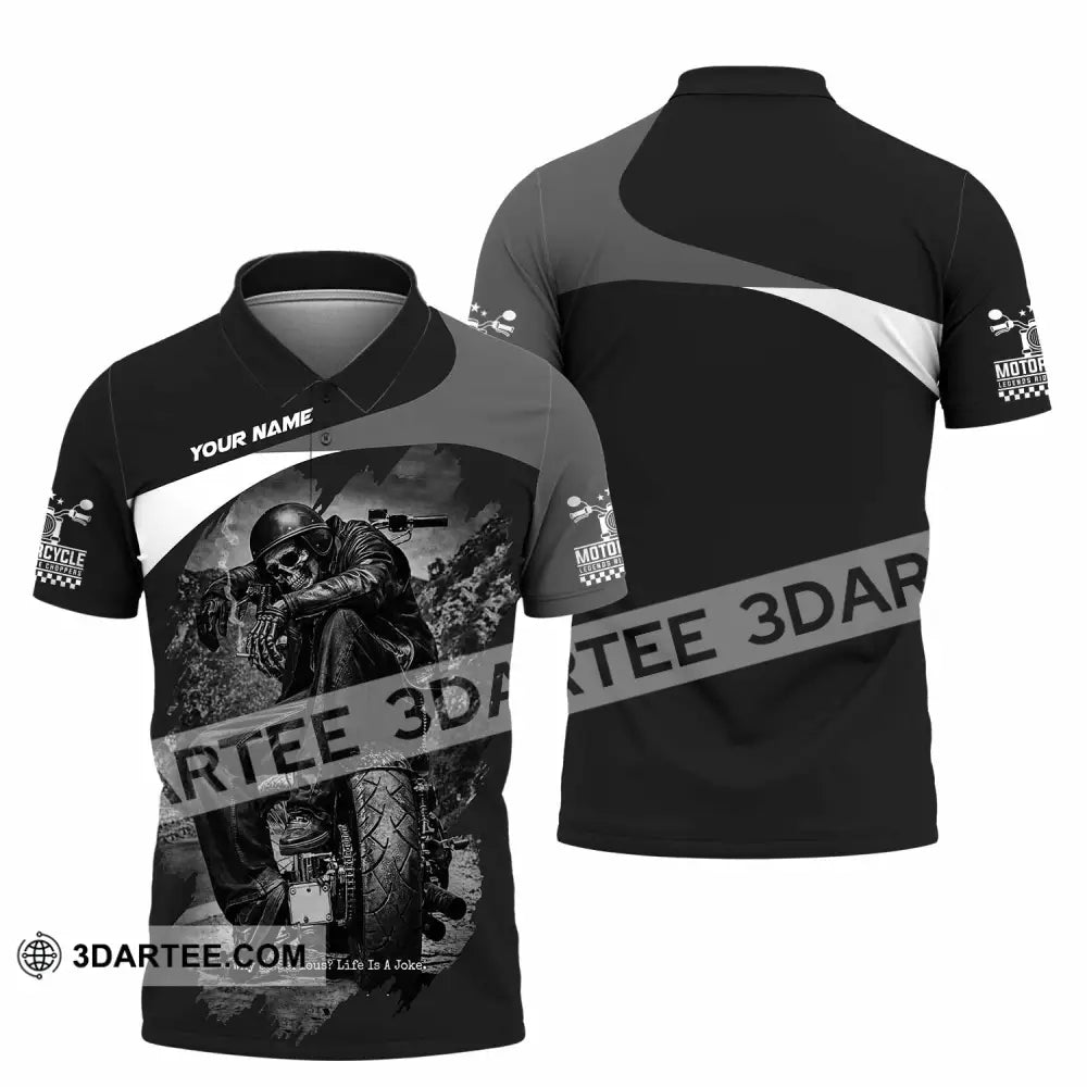 Unisex Shirt - Custom Motorcycle Shirt - Polo Shirt / S - T-shirt