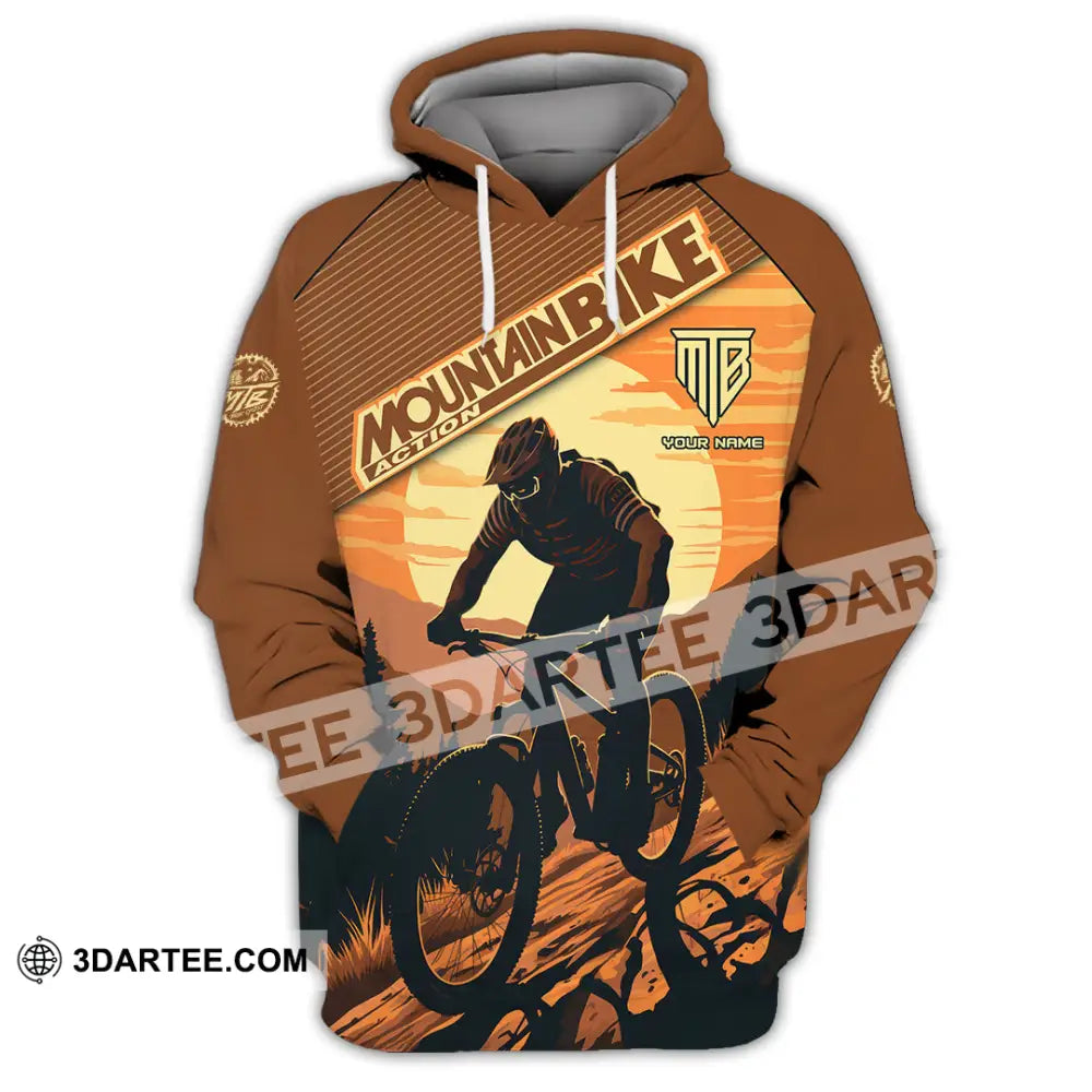 Unisex Shirt Custom Mountain Bike Shirt Hoodie / S T shirt