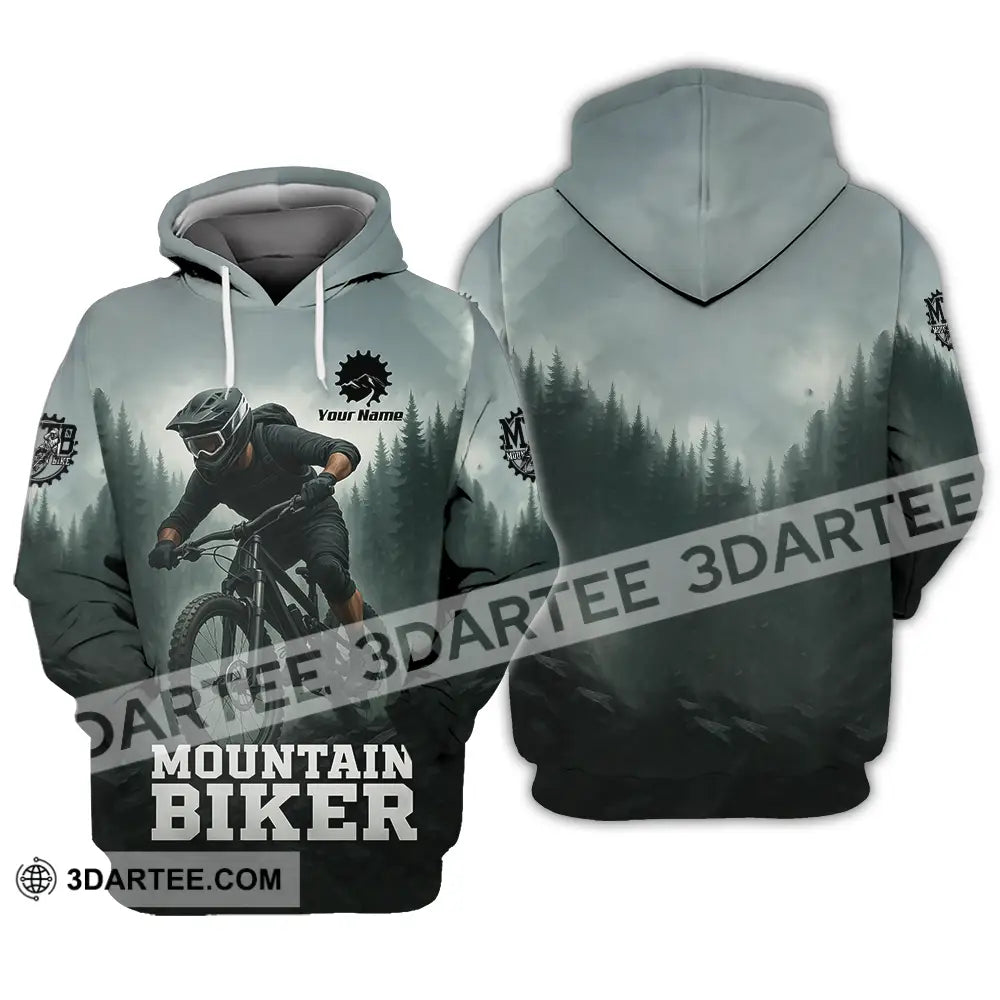 Unisex Shirt - Custom Mountain Bike Shirt Hoodie / S T-shirt