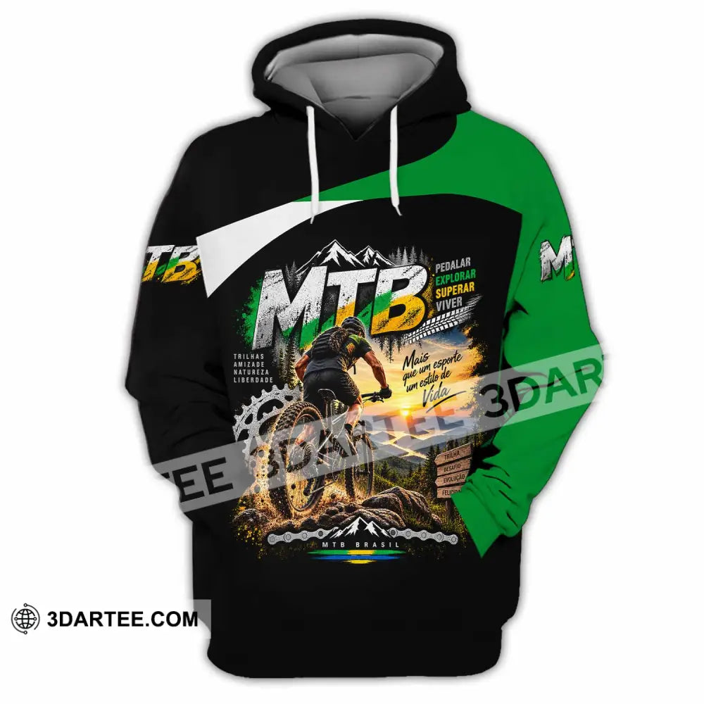 Unisex Shirt - Custom Mountain Bike Shirt - Hoodie / S - T-shirt