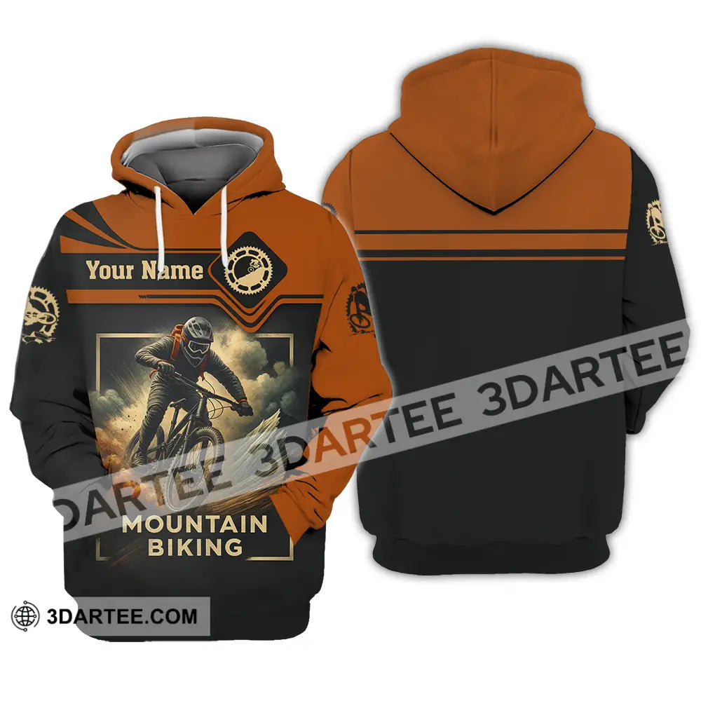 Unisex Shirt - Custom Mountain Bike Shirt Hoodie / S T-shirt