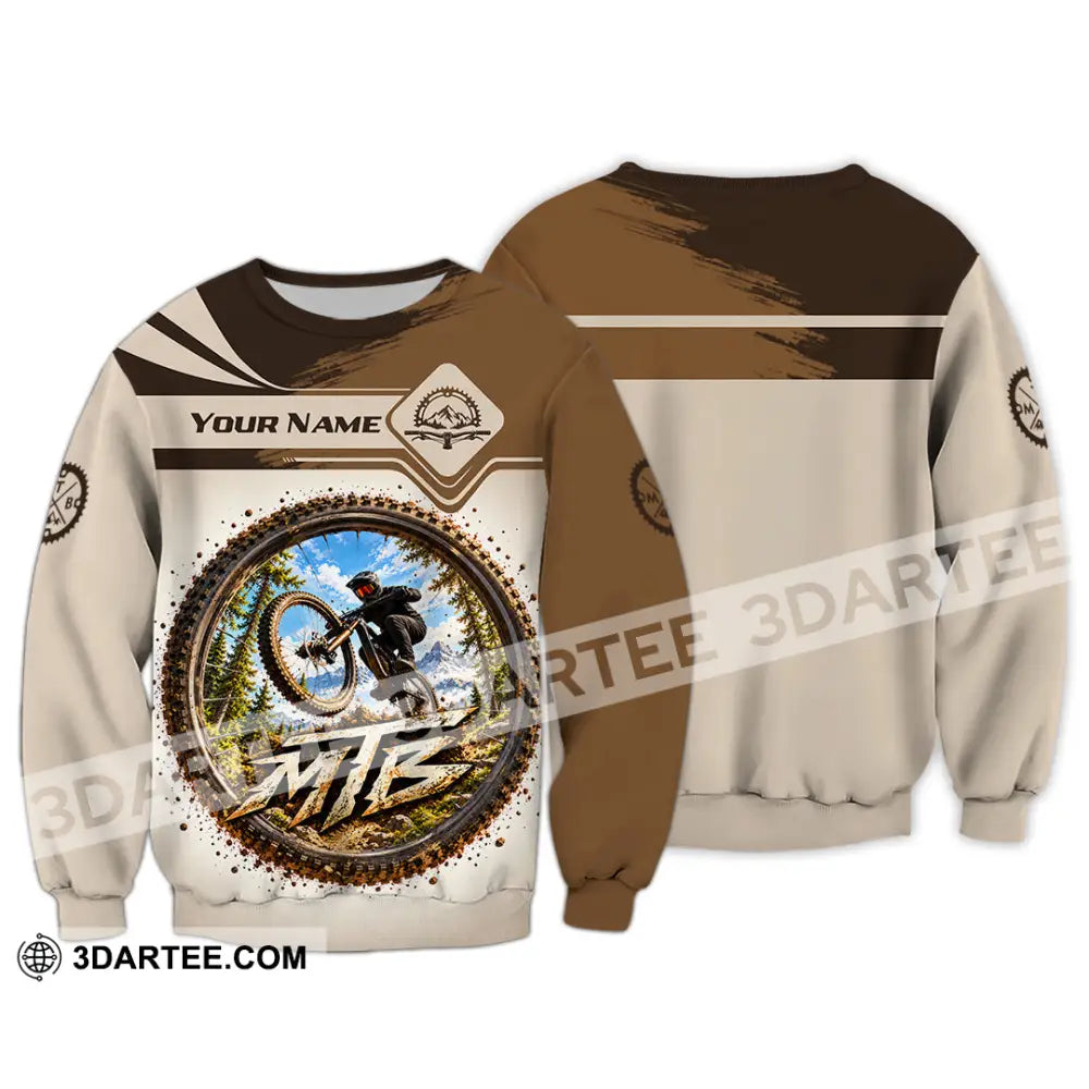 Unisex Shirt - Custom Mountain Bike Shirt - Long Sleeve / S - T-shirt
