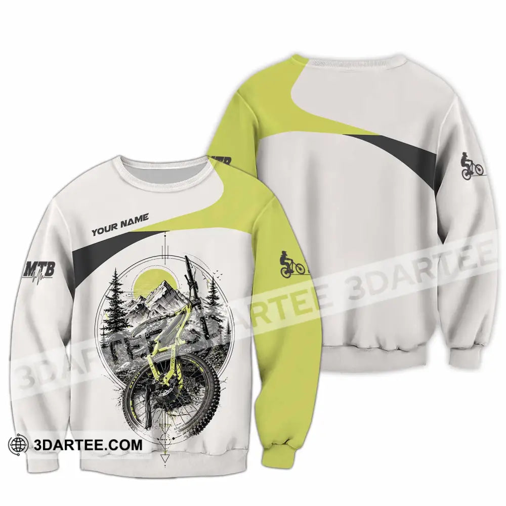 Unisex Shirt - Custom Mountain Bike Shirt - Long Sleeve / S - T-shirt