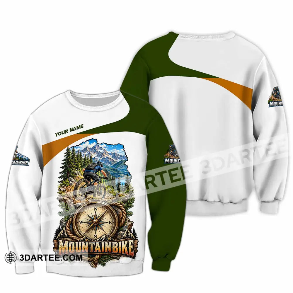 Unisex Shirt - Custom Mountain Bike Shirt - Long Sleeve / S - T-shirt