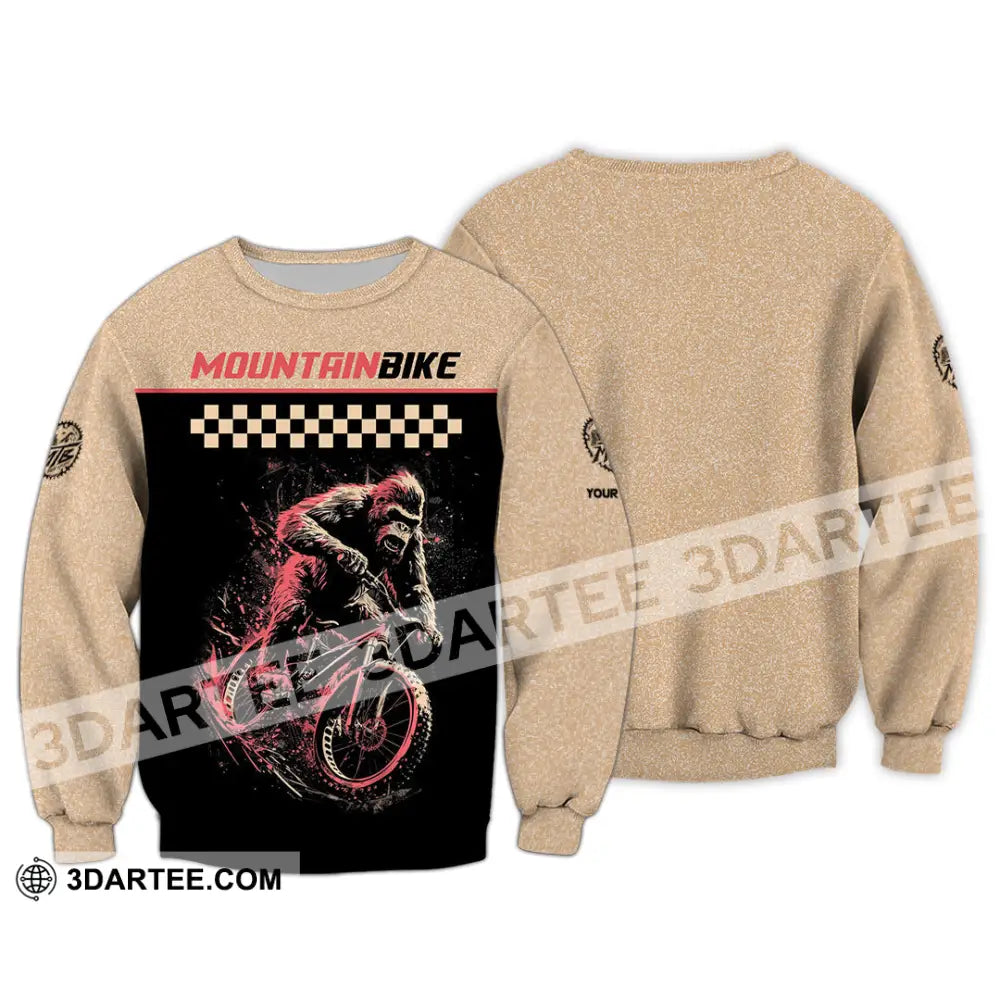 Unisex Shirt Custom Mountain Bike Shirt Long Sleeve / S T shirt