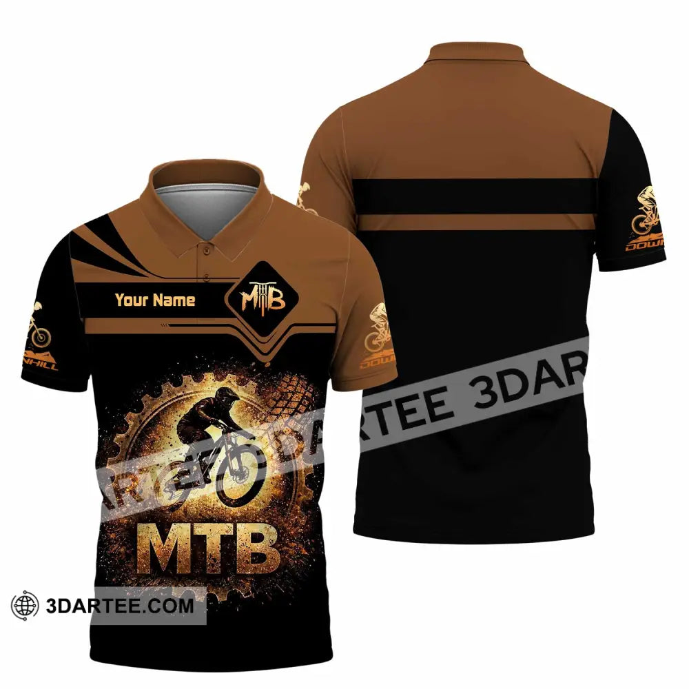 Unisex Shirt - Custom Mountain Bike Shirt - Polo Shirt / S - T-shirt