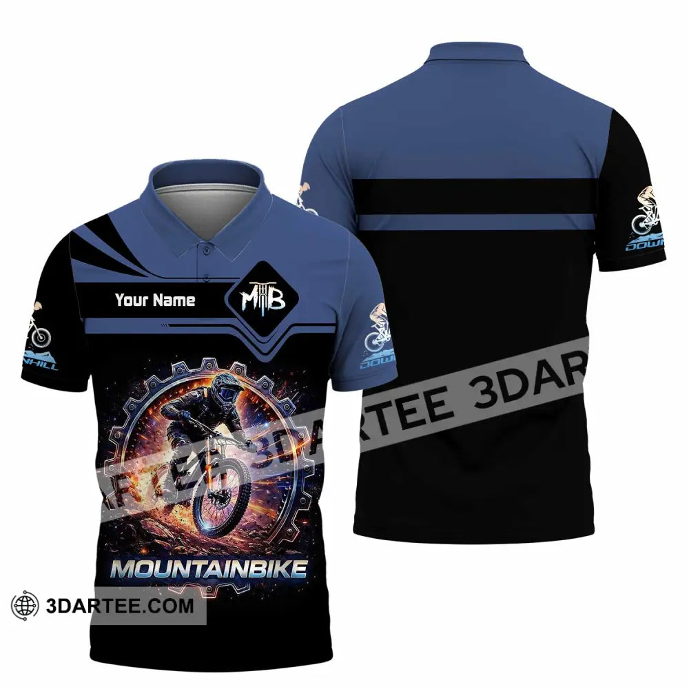 Unisex Shirt - Custom Mountain Bike Shirt - Polo Shirt / S - T-shirt