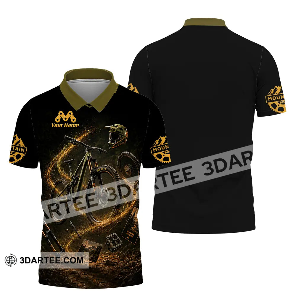 Unisex Shirt - Custom Mountain Bike Shirt - Polo Shirt / S - T-shirt