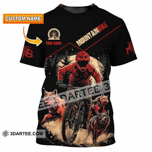 Unisex Shirt - Custom Mountain Bike Shirt T-shirt