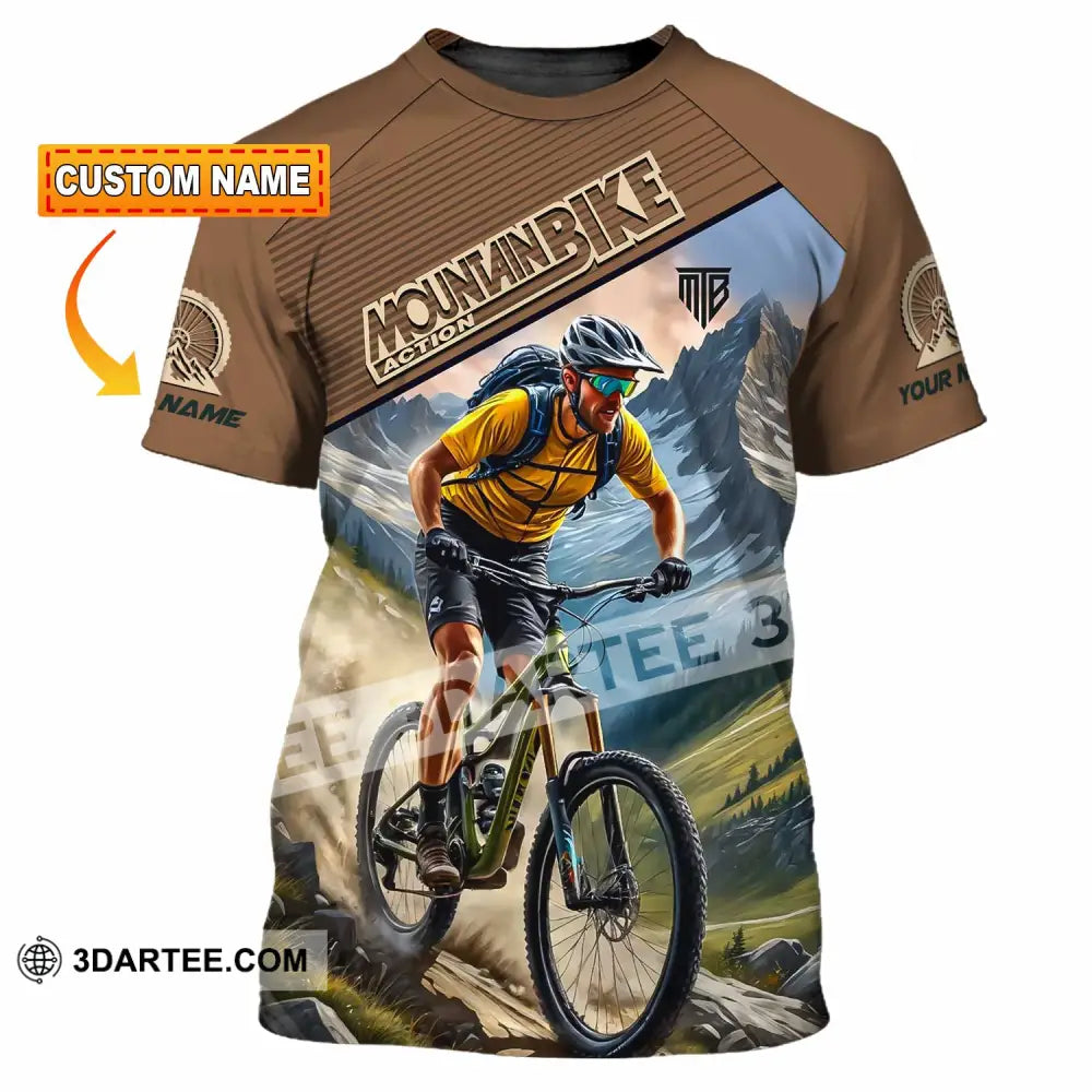 Unisex Shirt - Custom Mountain Bike Shirt T-shirt