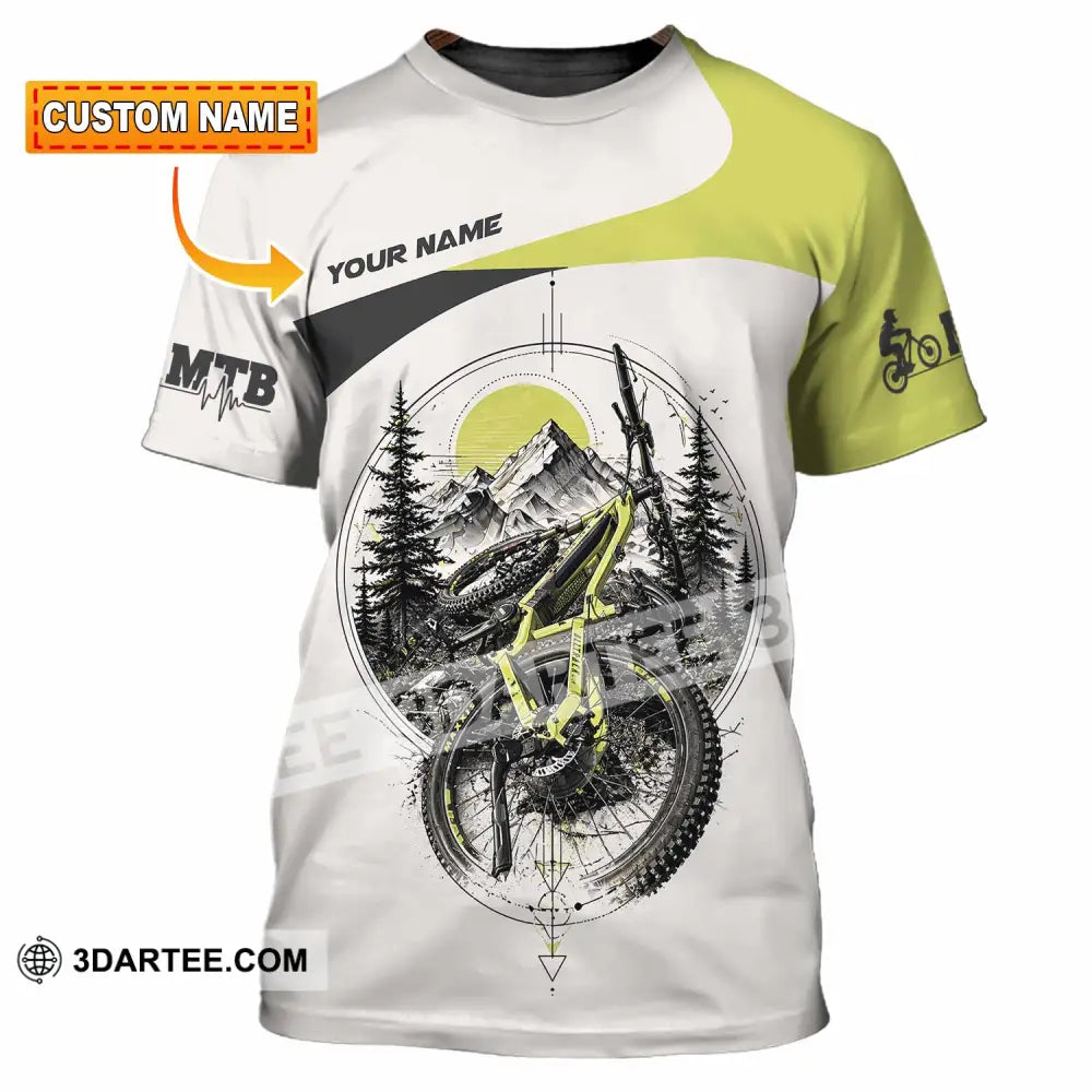 Unisex Shirt - Custom Mountain Bike Shirt - T-shirt