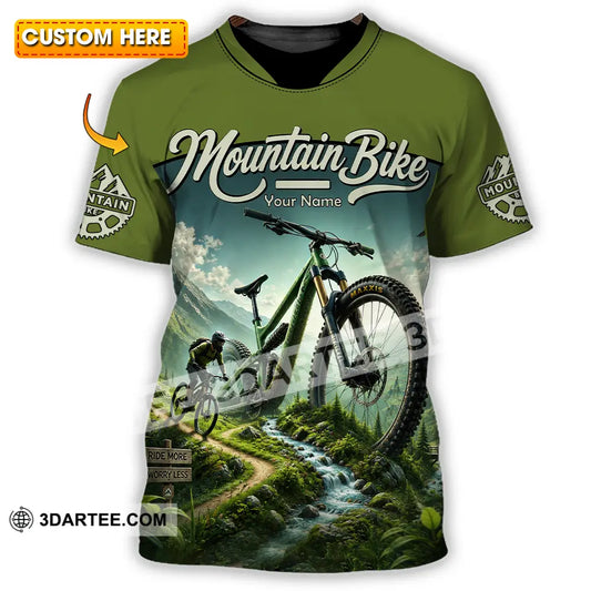 Unisex Shirt - Custom Mountain Bike Shirt - T-shirt