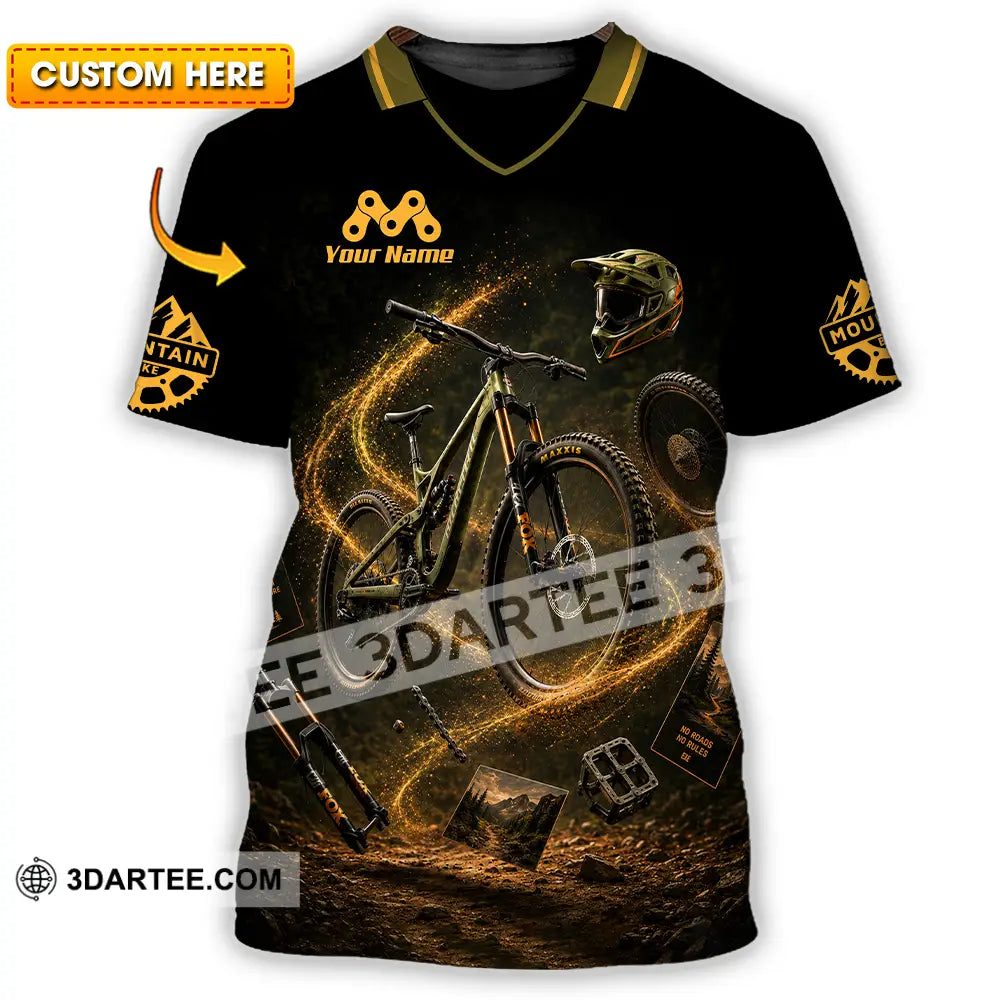 Unisex Shirt - Custom Mountain Bike Shirt - T-shirt
