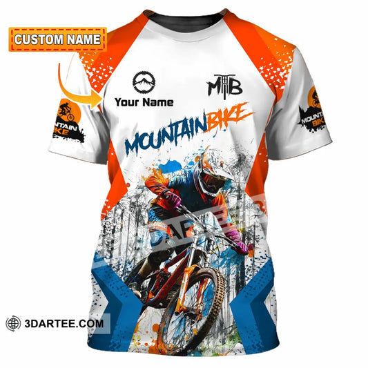 Unisex Shirt - Custom Mountain Bike Shirt - T-shirt