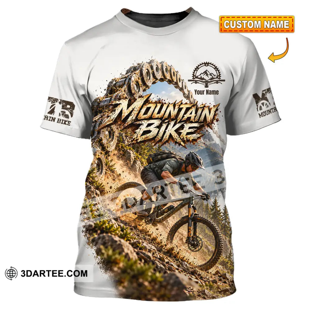 Unisex Shirt - Custom Mountain Bike Shirt - T-shirt