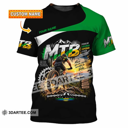 Unisex Shirt - Custom Mountain Bike Shirt - T-shirt