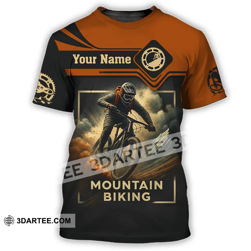 Unisex Shirt - Custom Mountain Bike Shirt T-Shirt / S T-shirt