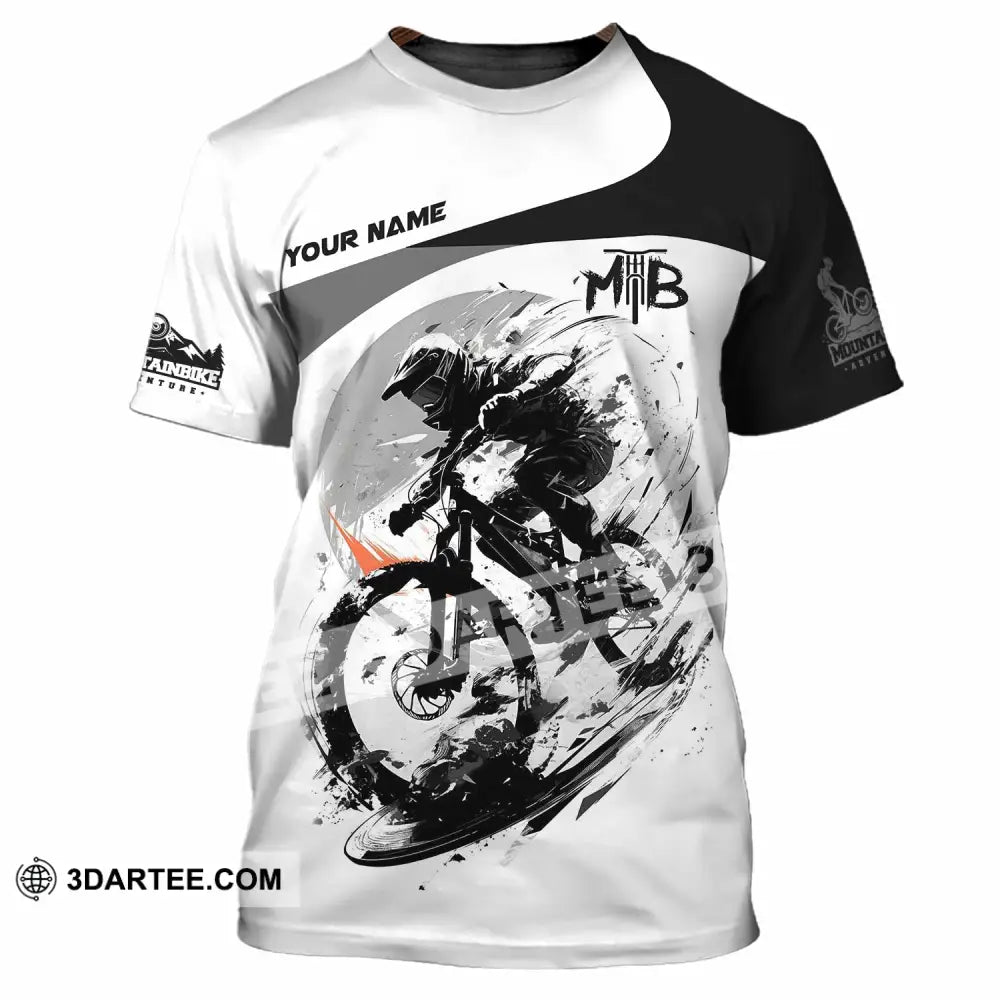 Unisex Shirt Custom Mountain Bike Shirt T Shirt / S T shirt