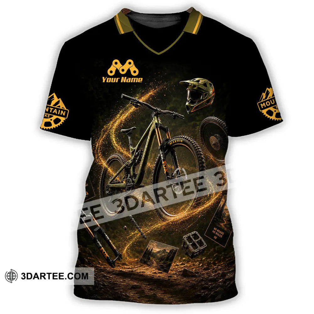Unisex Shirt - Custom Mountain Bike Shirt - T-Shirt / S - T-shirt