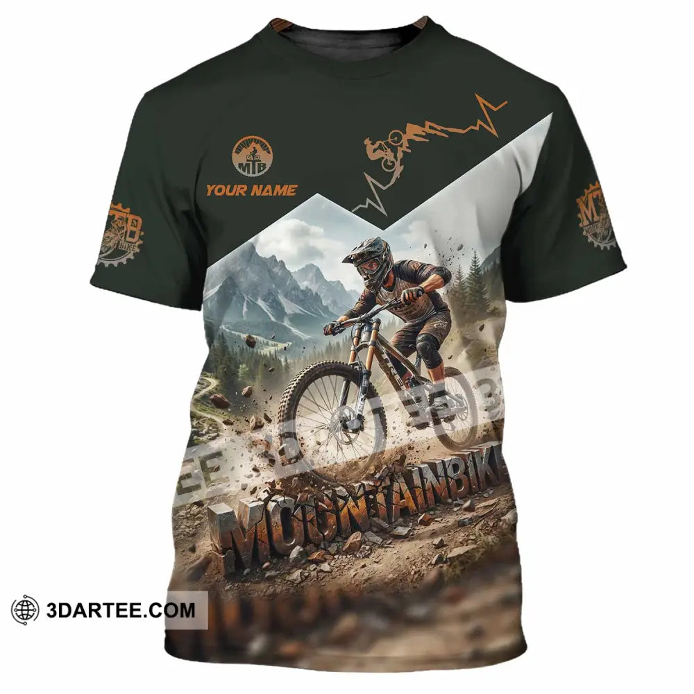 Unisex Shirt - Custom Mountain Bike Shirt - T-Shirt / S - T-shirt