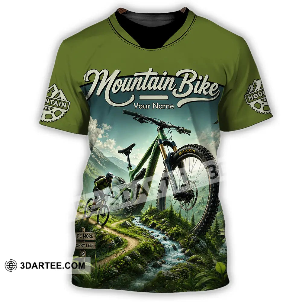 Unisex Shirt - Custom Mountain Bike Shirt - T-Shirt / S - T-shirt