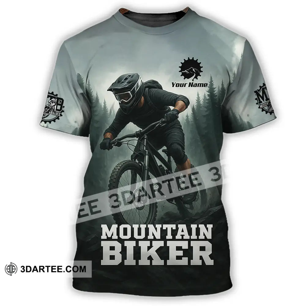 Unisex Shirt - Custom Mountain Bike Shirt T-Shirt / S T-shirt
