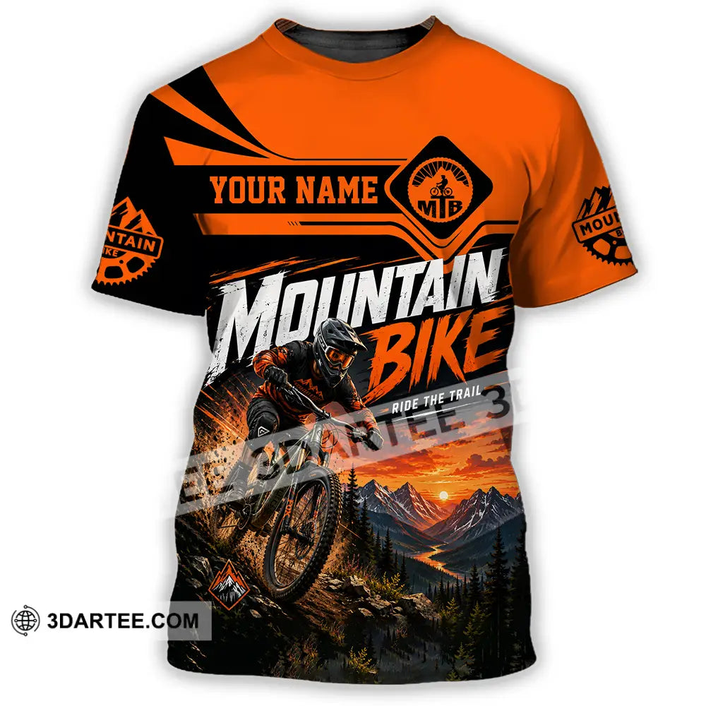Unisex Shirt - Custom Mountain Bike Shirt - T-Shirt / S - T-shirt