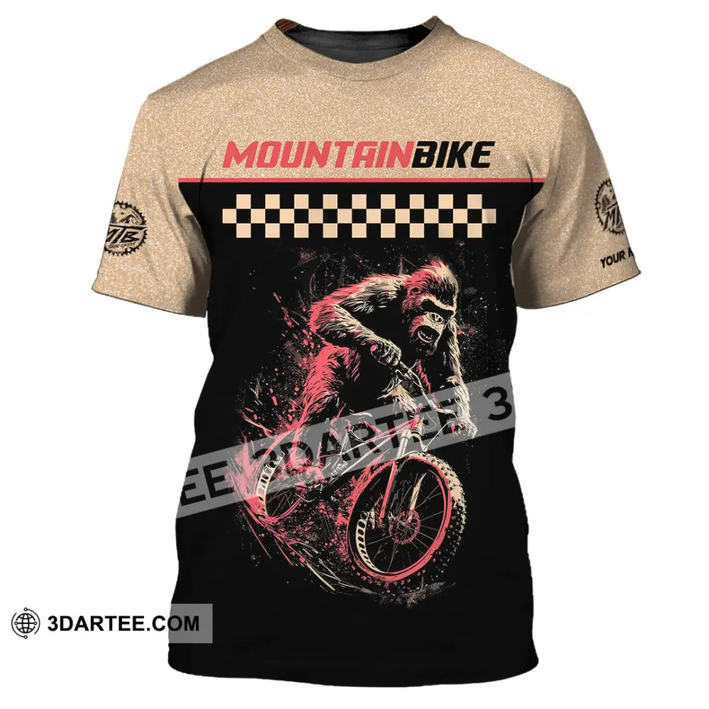 Unisex Shirt Custom Mountain Bike Shirt T Shirt / S T shirt