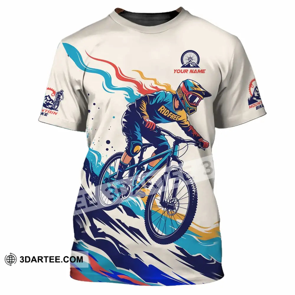 Unisex Shirt - Custom Mountain Bike Shirt T-Shirt / S T-shirt