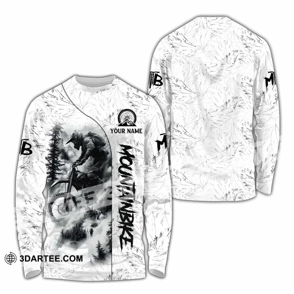 Unisex Shirt - Custom Moutain Bike 3D Shirt Long Sleeve Shirt / S T-shirt