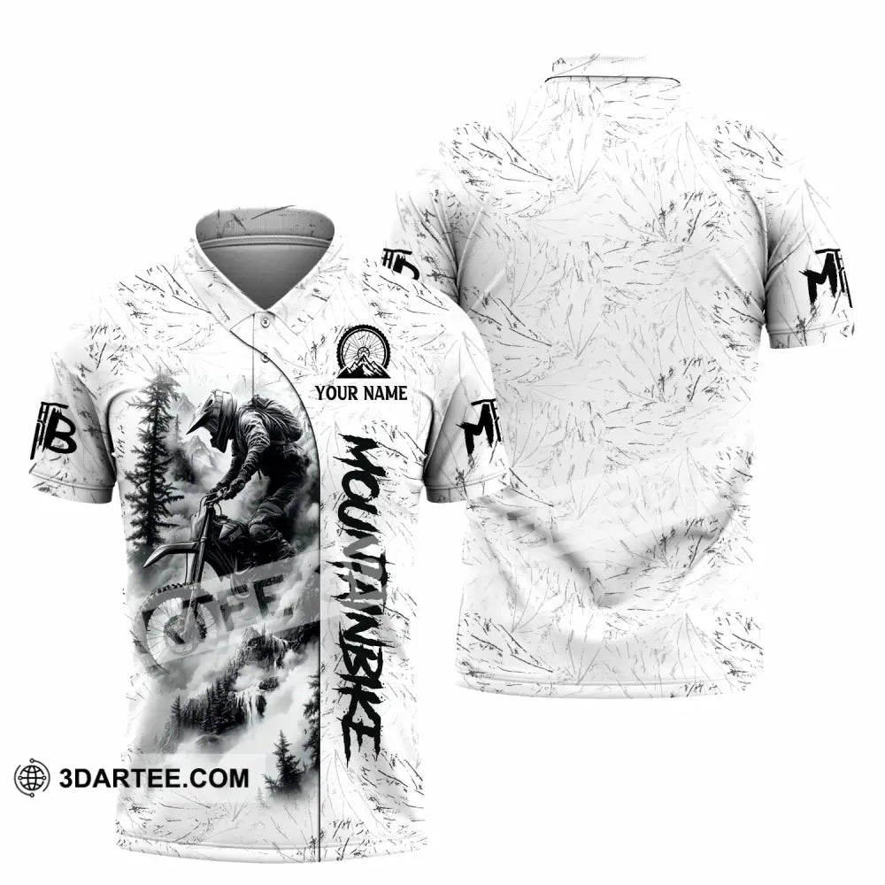 Unisex Shirt - Custom Moutain Bike 3D Shirt Polo Shirt / S T-shirt