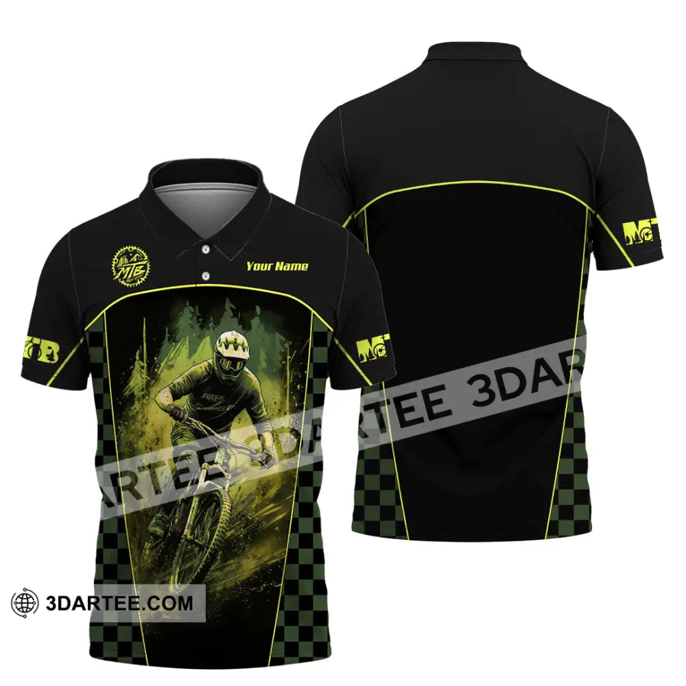 Unisex Shirt - Custom MTB Shirt Polo Shirt / S T-shirt
