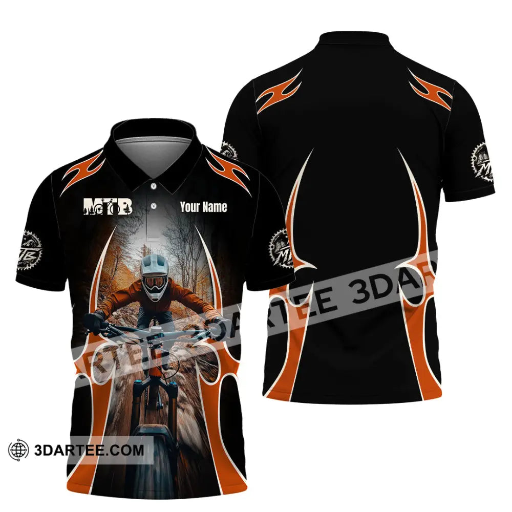 Unisex Shirt - Custom MTB Shirt Polo Shirt / S T-shirt