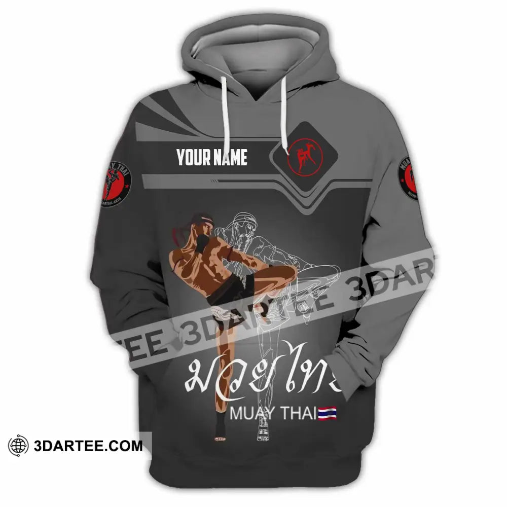 Unisex Shirt - Custom Muay Thai 3D Shirt - Hoodie / S - T-shirt