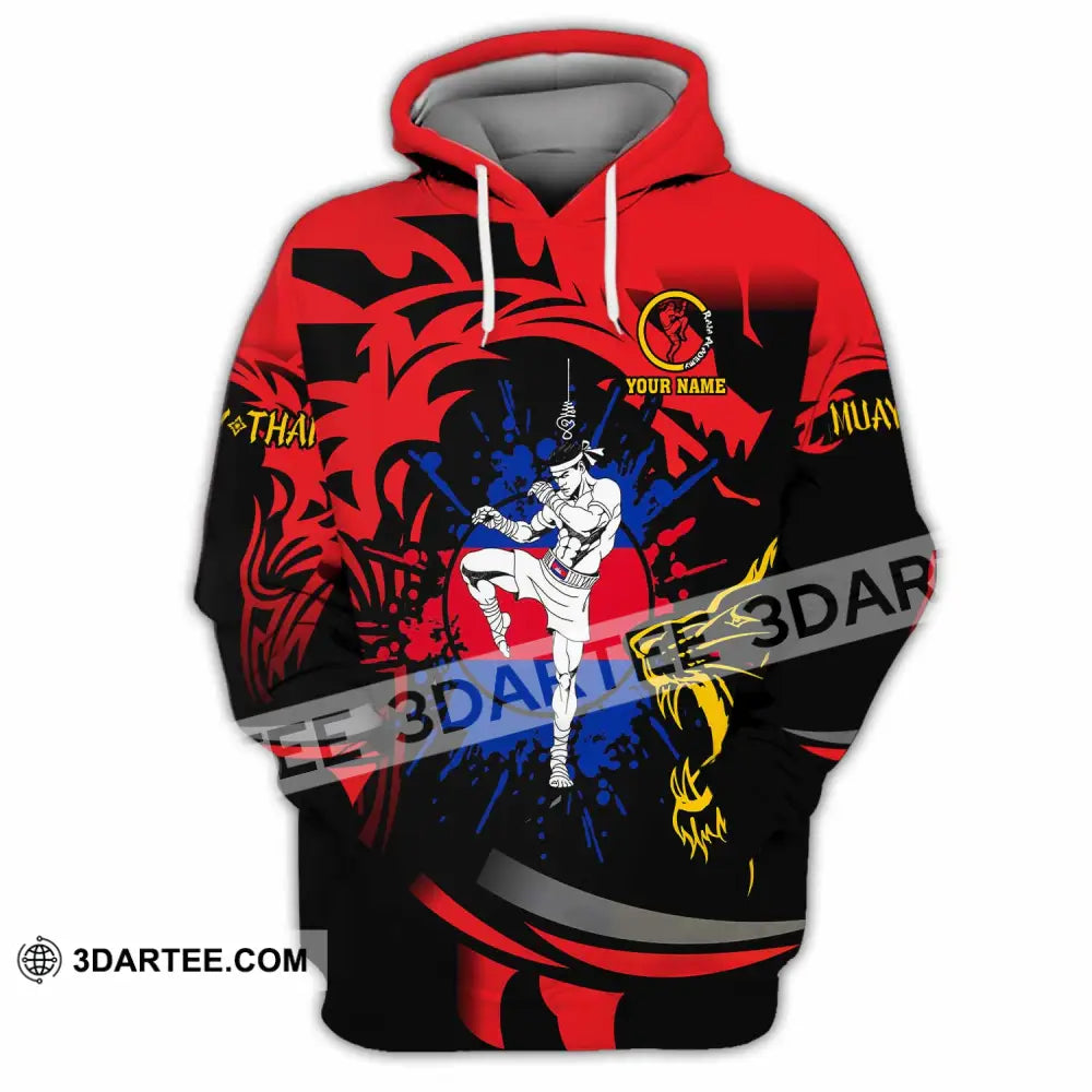 Unisex Shirt - Custom Muay Thai 3D Shirt Hoodie / S T-shirt