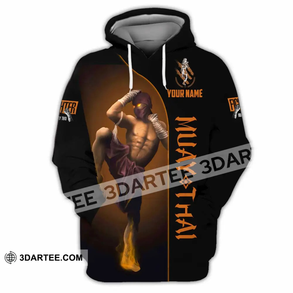 Unisex Shirt - Custom Muay Thai 3D Shirt - Hoodie / S - T-shirt