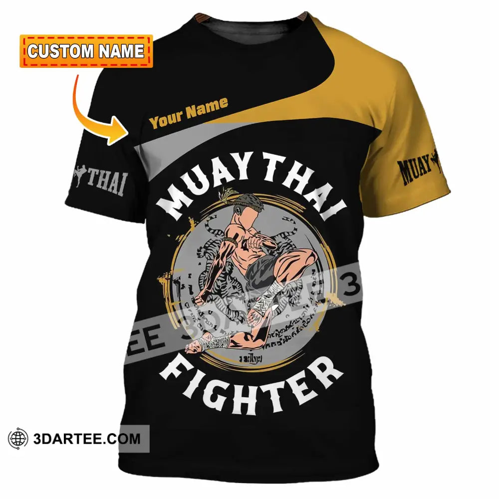 Unisex Shirt - Custom Muay Thai 3D Shirt T-shirt
