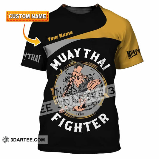Unisex Shirt - Custom Muay Thai 3D Shirt T-shirt