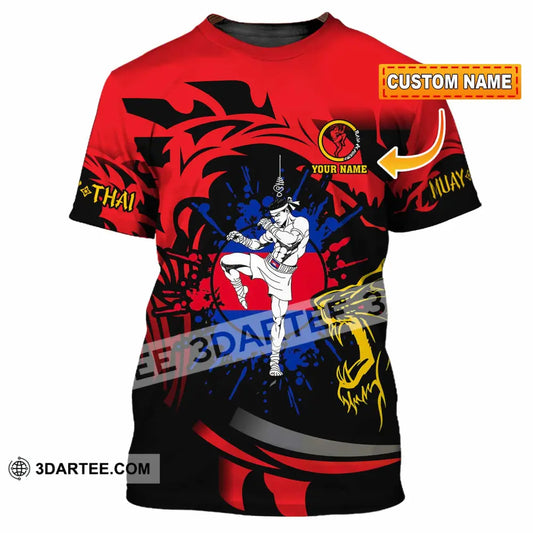 Unisex Shirt - Custom Muay Thai 3D Shirt T-shirt