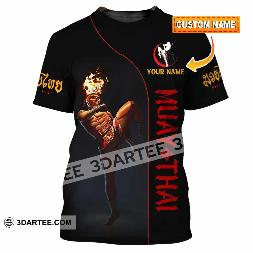 Unisex Shirt - Custom Muay Thai 3D Shirt T-shirt