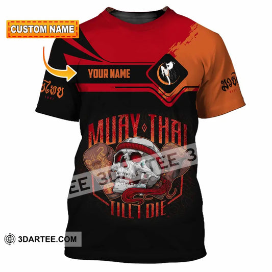 Unisex Shirt - Custom Muay Thai 3D Shirt T-shirt