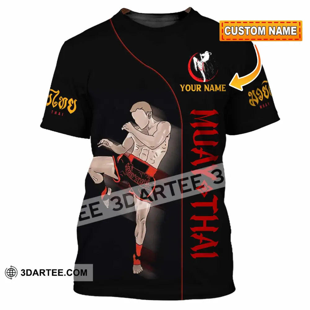 Unisex Shirt - Custom Muay Thai 3D Shirt T-shirt