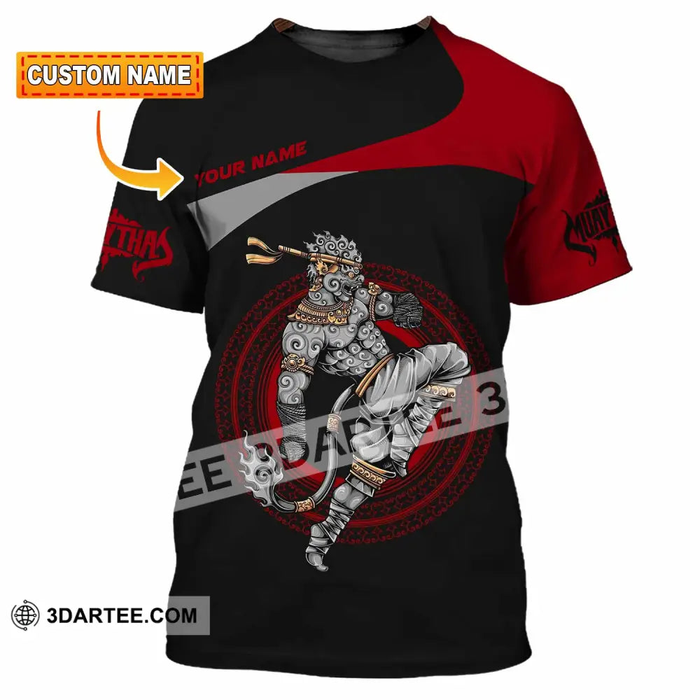 Unisex Shirt - Custom Muay Thai 3D Shirt T-shirt