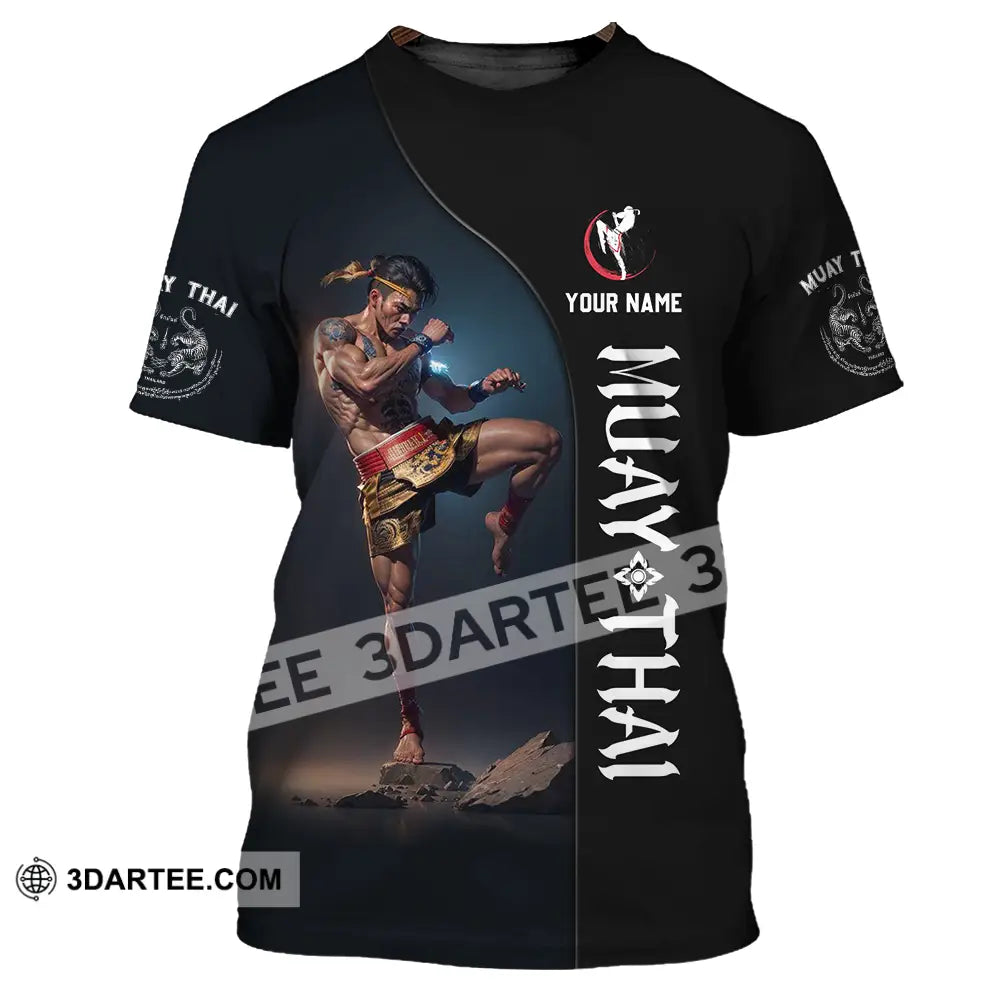 Unisex Shirt - Custom Muay Thai 3D Shirt T-Shirt / S T-shirt